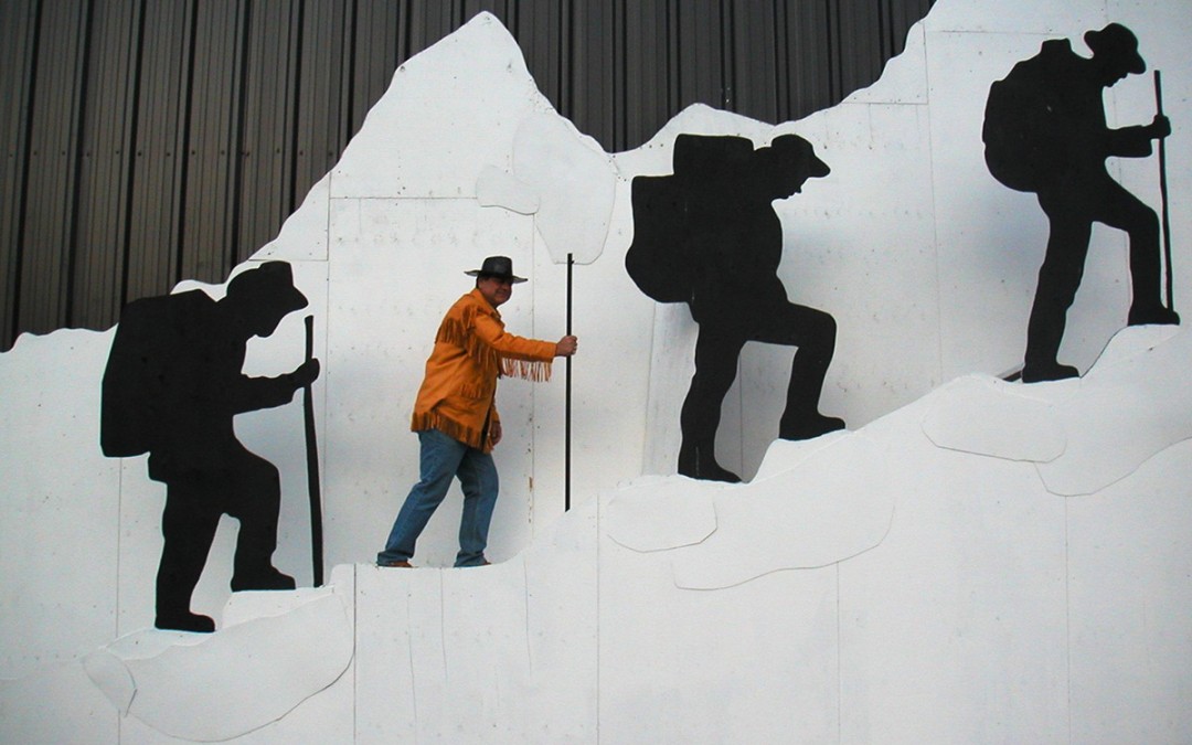 Larry Climbs the Chilkoot