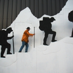 Larry Climbs the Chilkoot
